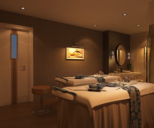 Thiết kế phòng massage trong khách sạn Majestic