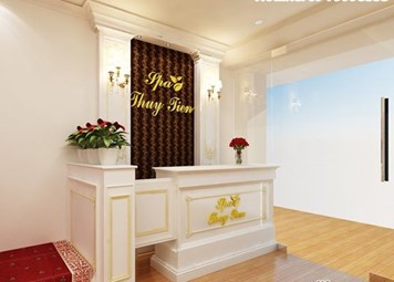 Thiết kế spa Thủy Tiên quận Phú Nhuận sang trọng