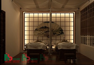 Thiết kế spa thiên nhiên chủ đạo, độc đáo