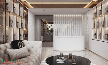 Trọn bộ thiết kế Hair Saigon hiện đại